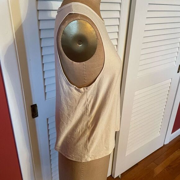 BEYOND YOGA | everybody matters cream tank top S - Picture 3 of 8